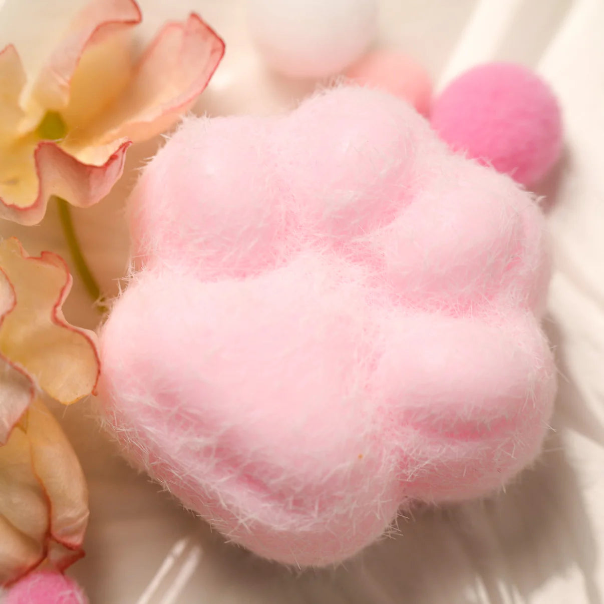 Cute cat paw stress relief toy