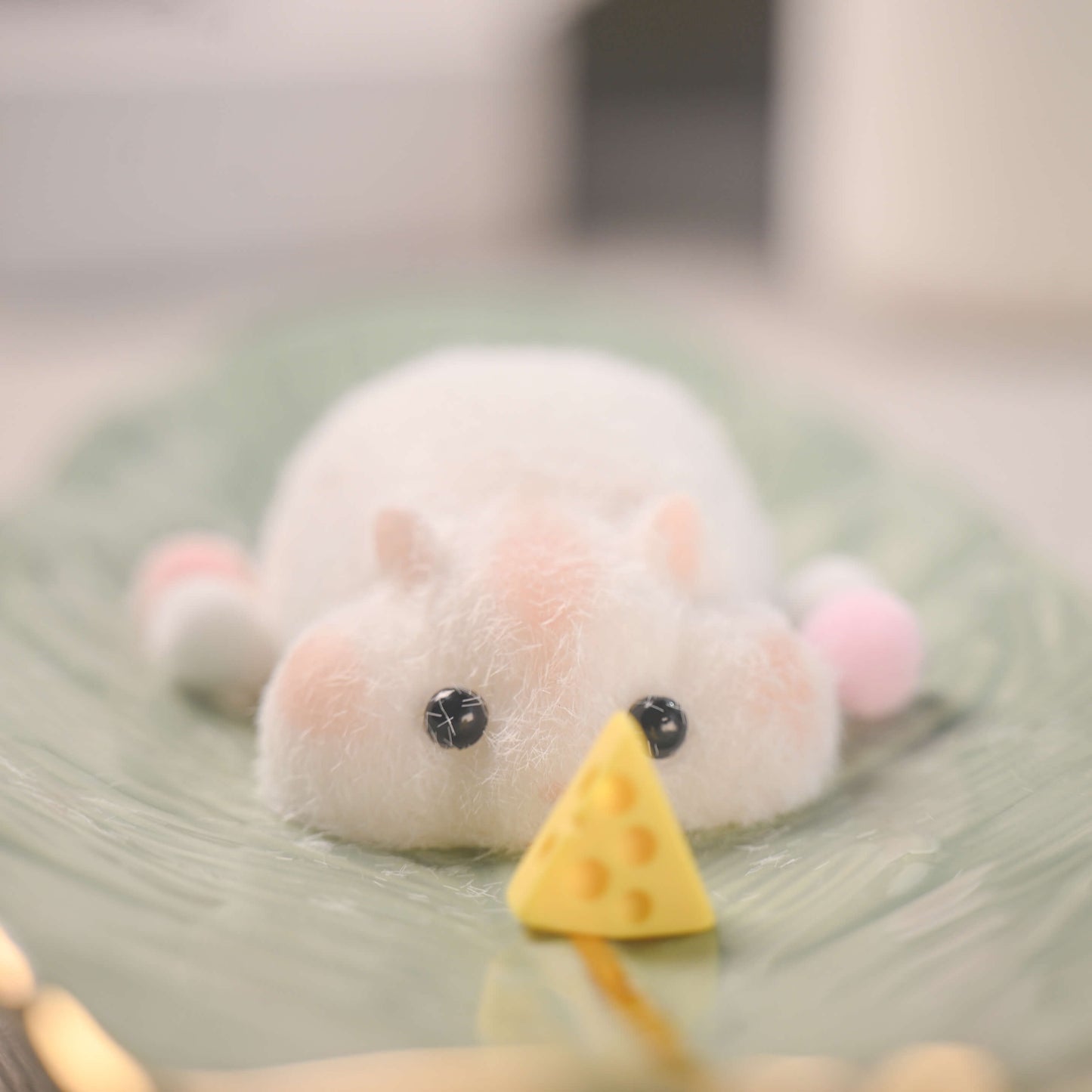 Prone hamster stress relief toy