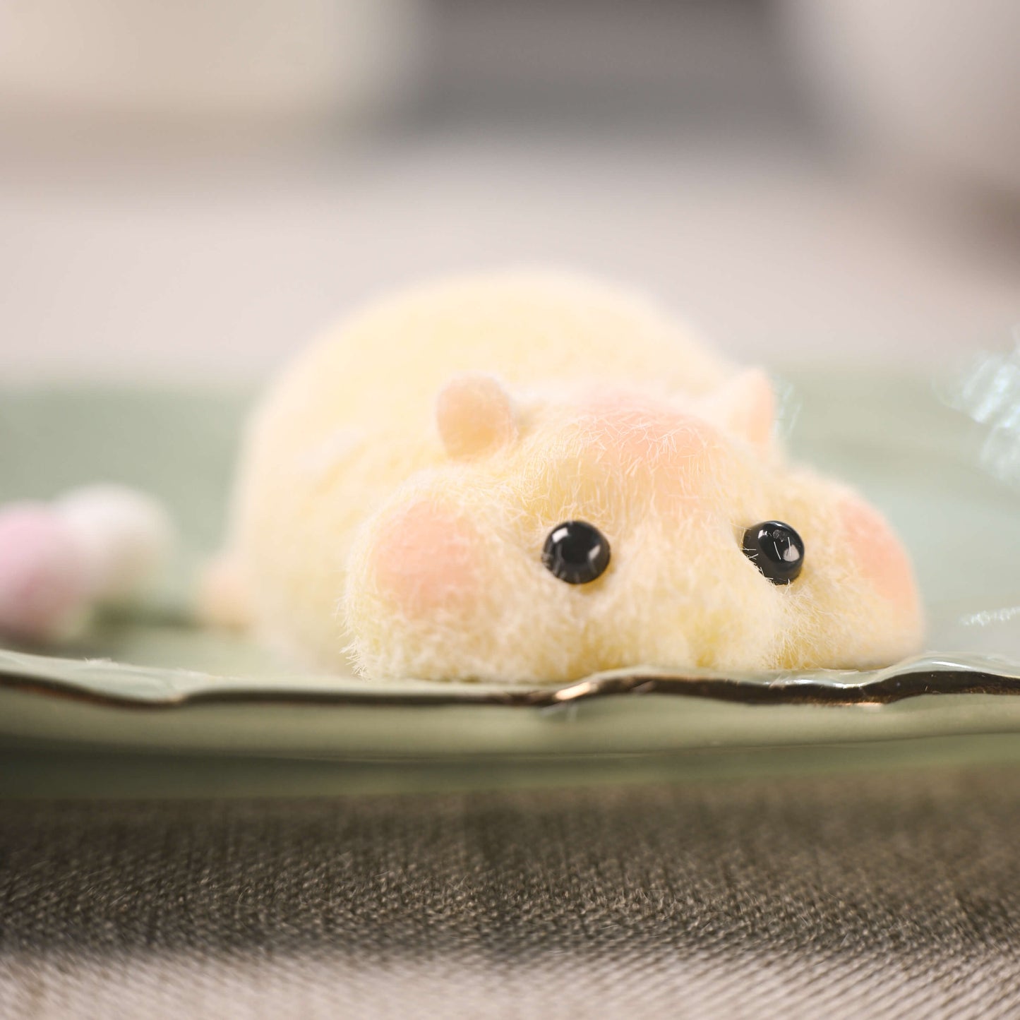 Prone hamster stress relief toy